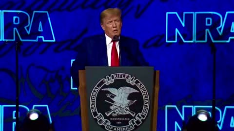 President Trump Speaks at NRA Conference