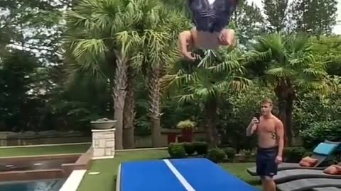 How Many Flips Did This Guy Do?