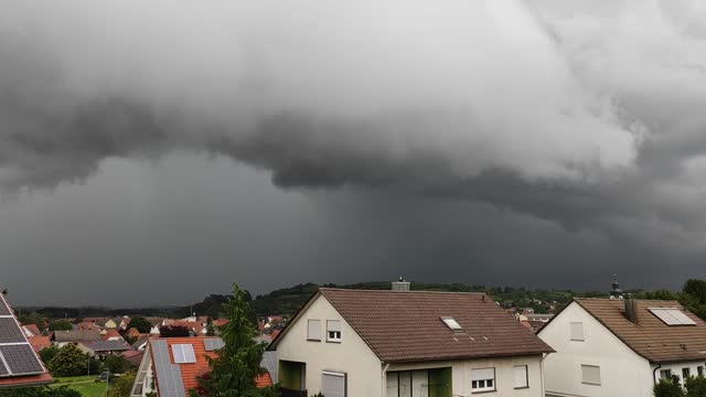 Wolken Unwetter Regen Himmel