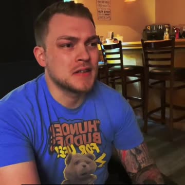 Leftist watches the news