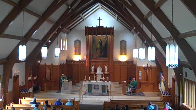 Mass 10 AM choir 101021AD 28th Sun Ord