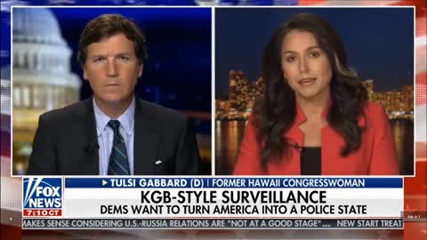 Tucker Carlson with Tulsi Gabbard