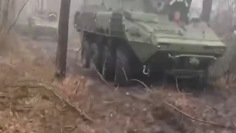 Rare Canadian Super Bison APC in Ukraine