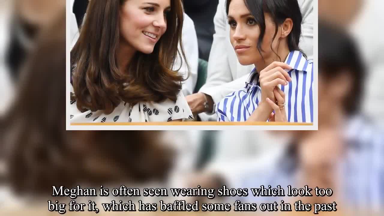 Meghan Markle & Kate Middleton dresses flying up in the wind