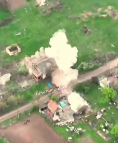 A truck being hit with precision. #war