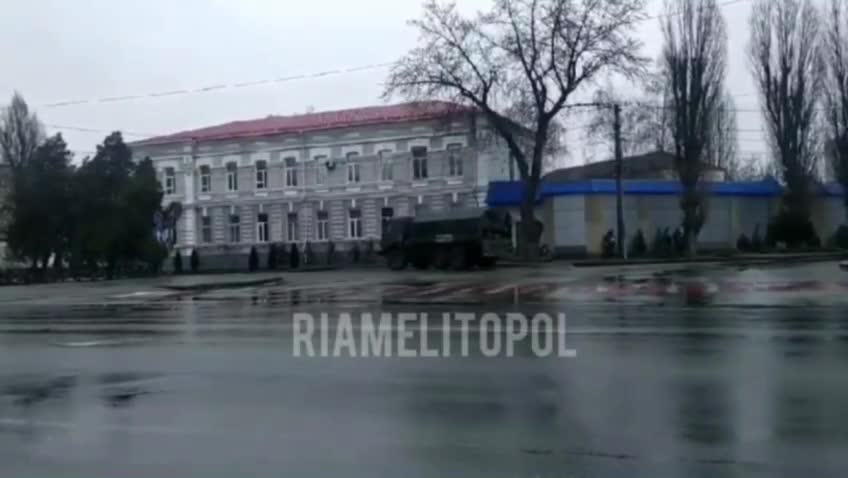 Ukraine: Russian troops allegedly clear SBU in Melitopol