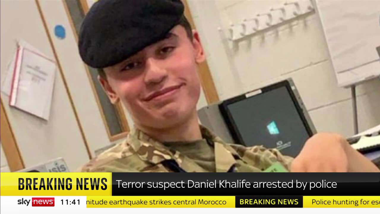 Escaped prisoner: Terror suspect Daniel Khalife arrested in Chiswick