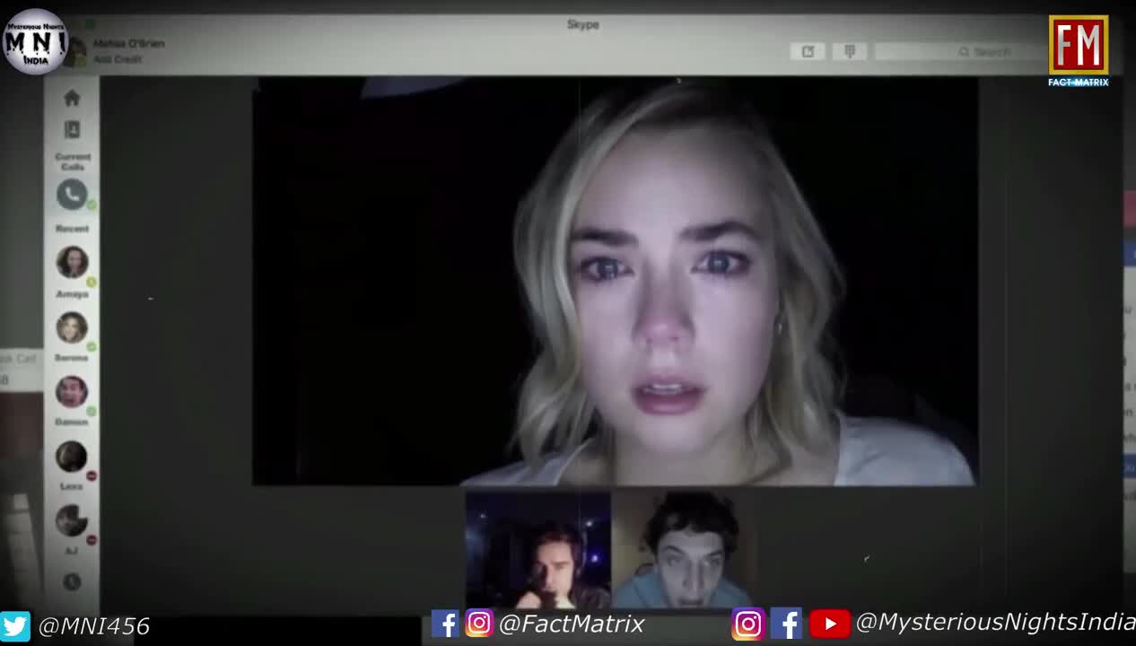 Dark Web Video chat horror