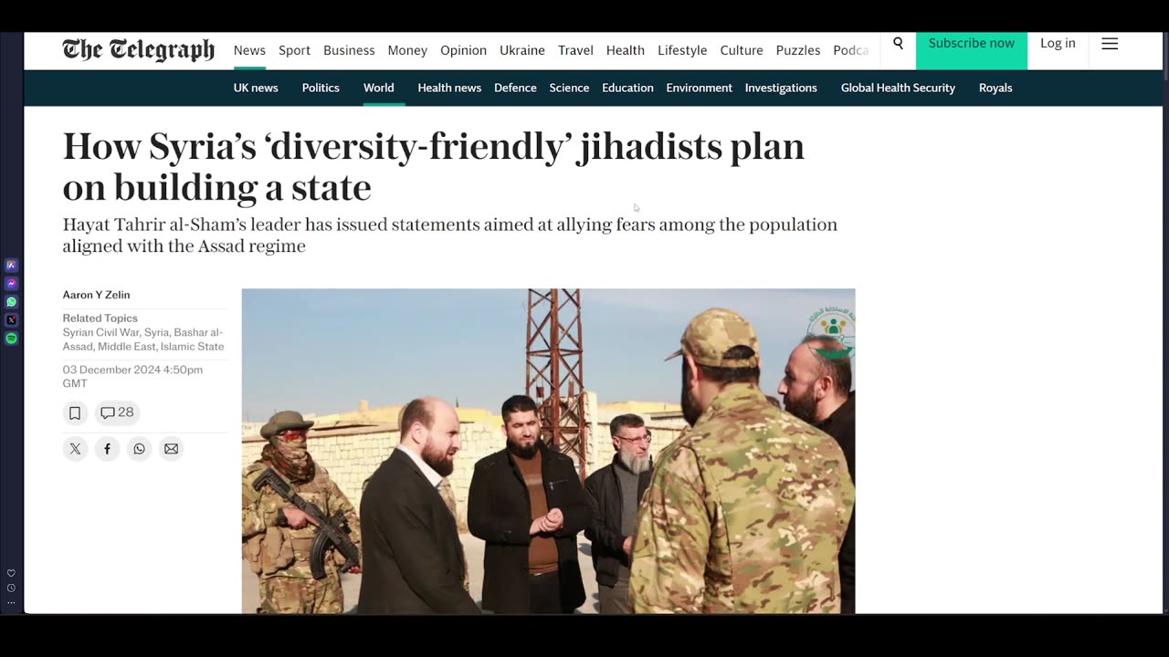 Diverse Islamic militia? truth is truly stranger than fiction!