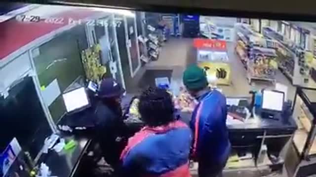 Armed Robbery at a Total Garage in Germiston, South Africa