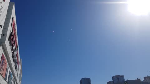 Three Strange Lights in the Sky