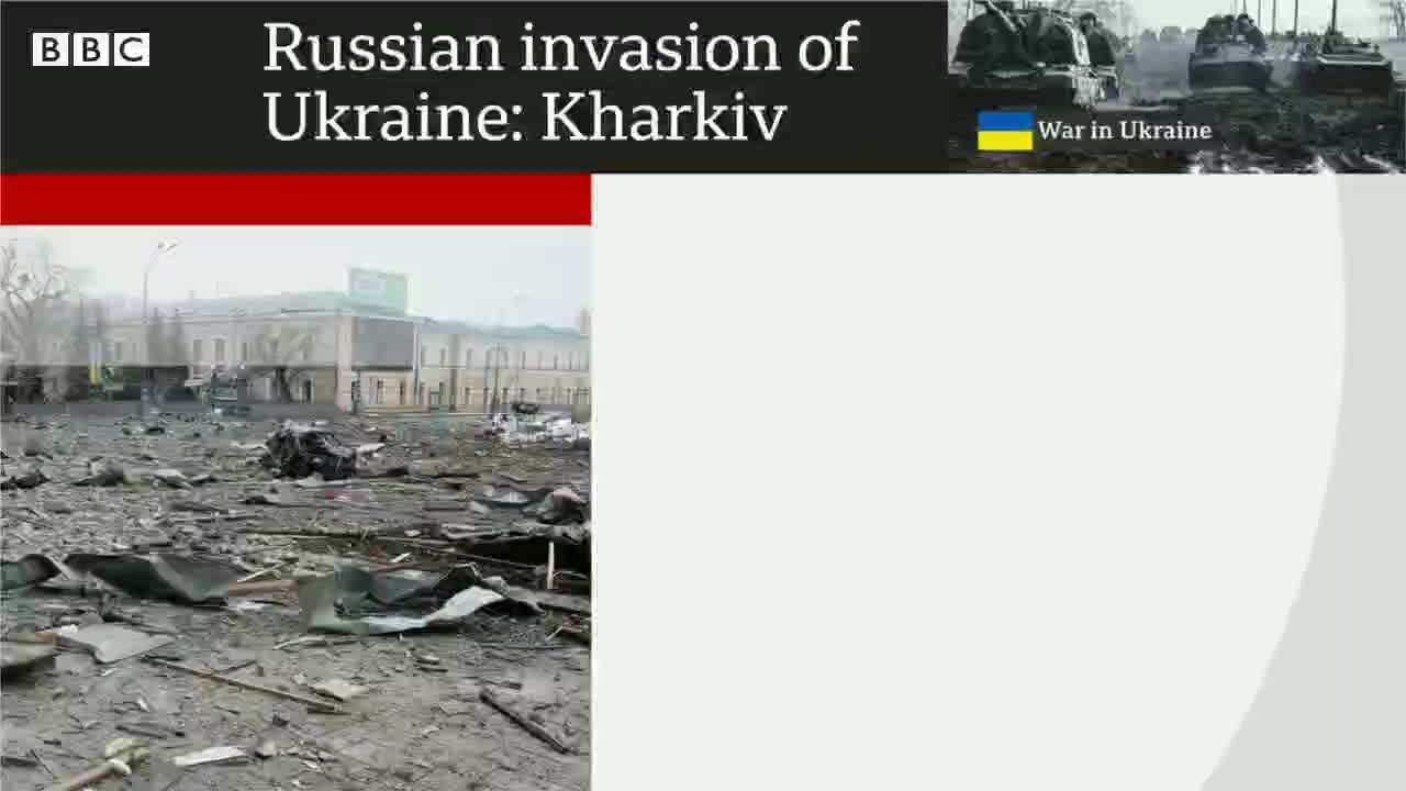 the Russian military convoy remains outside the Ukrainian capital of Kyiv.