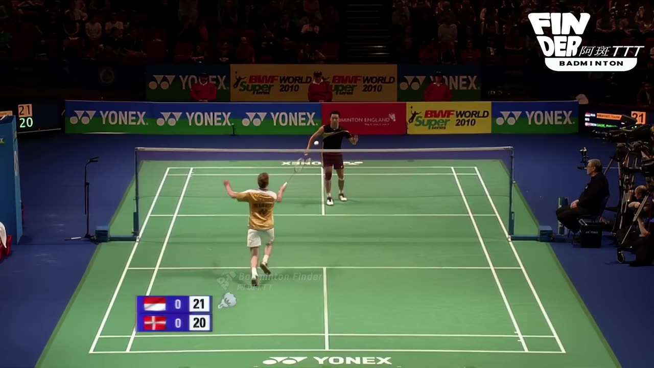 [FullHD｜50FPS] - MS - Taufik Hidayat vs Peter Gade ｜ 2010 All England Open