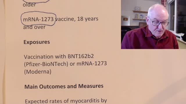 Myocarditis after vaccination, firm data