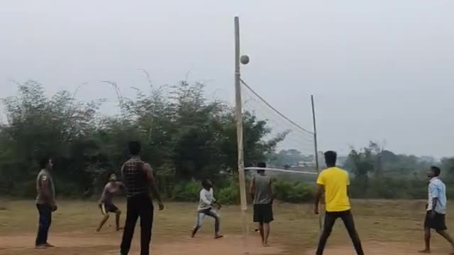 Volleyball game video