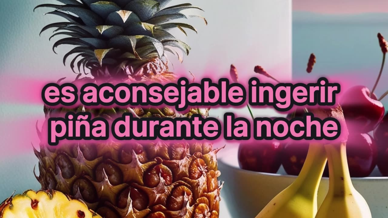 Tres frutas que ayudan a combatir el insomnio.