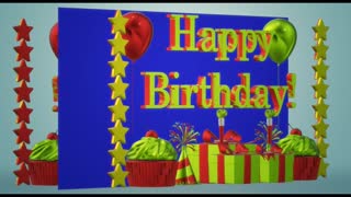 Happy Birthday 3D - Happy Birthday - Happy Birthday To You - Happy Birthday Song