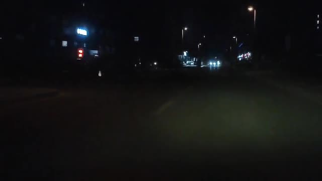 Street lamps and roads