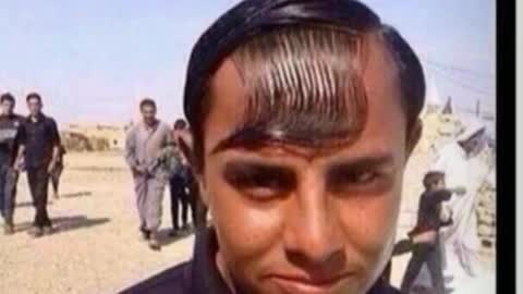 The coolest hairstyle ever 😂😂😂