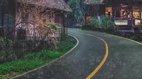 Beautiful Natural with rain