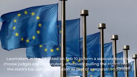 According to Borrell, the EU must act to prevent Bosnia from 'breaking apart.'
