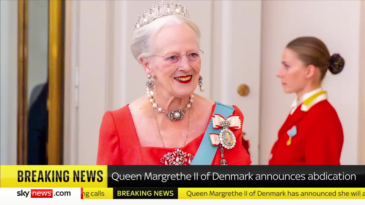 Denmark queen abdicate after 52 years on the throne