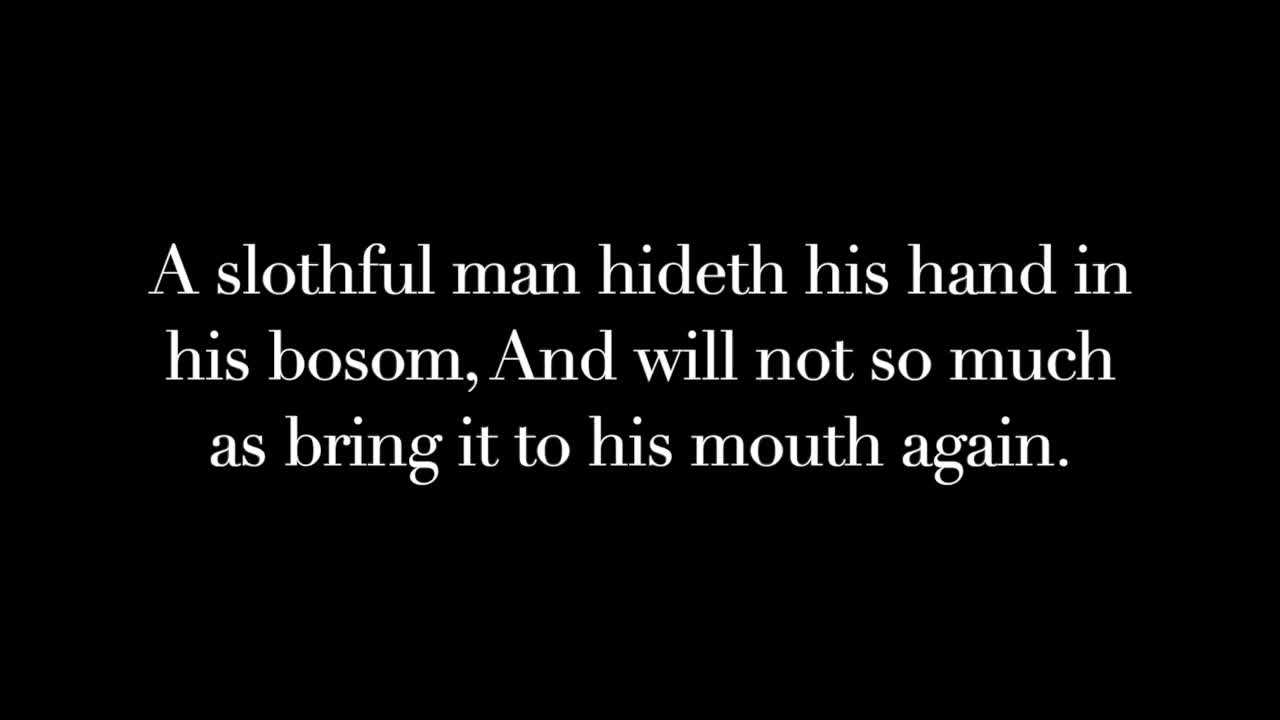 Proverbs 19