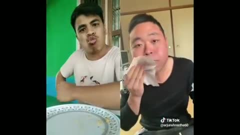 Tiktok Food Challange india vs China