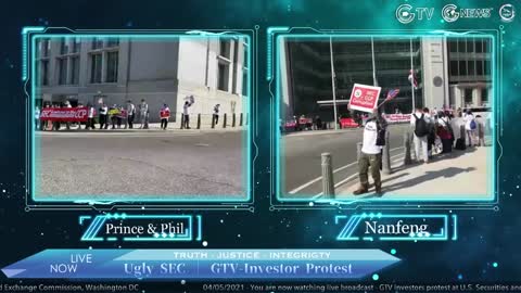 Day 1 - GTV-Investor Protest At SEC (2) - G_TV