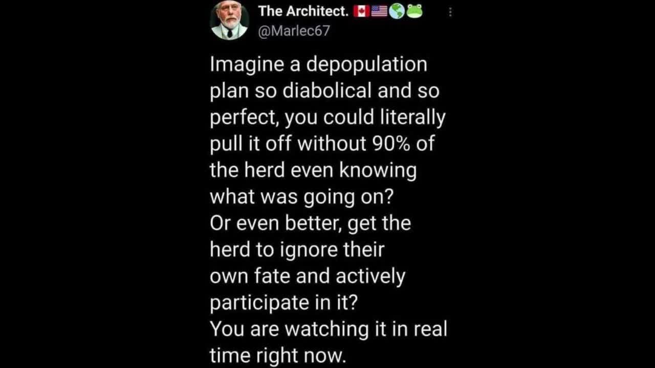 Depopulation Plan - @Marlec67
