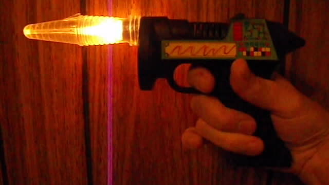 Vintage Super Electronic Space Gun (Battery Operated)