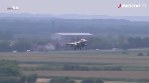 Izraelski avioni F - 16 po prvi puta u Hrvatskoj