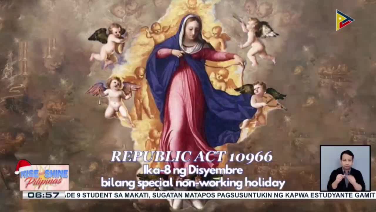 Feast of the Immaculate Conception