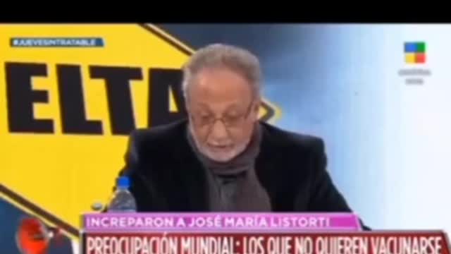 Intervención televisiva de Eduardo Yhabe