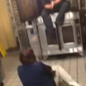 Man Jumps Out Of Oven To Scare His Friend