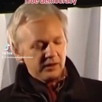 Julian assange true democracy