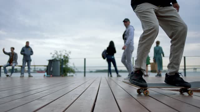 jump trick with skateboard