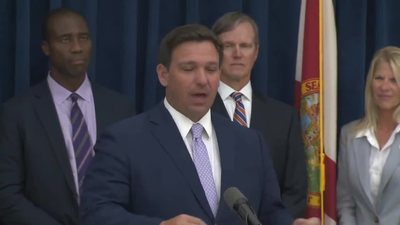 Florida's new surgeon General asks people to step away from what you hear on TV for a moment...