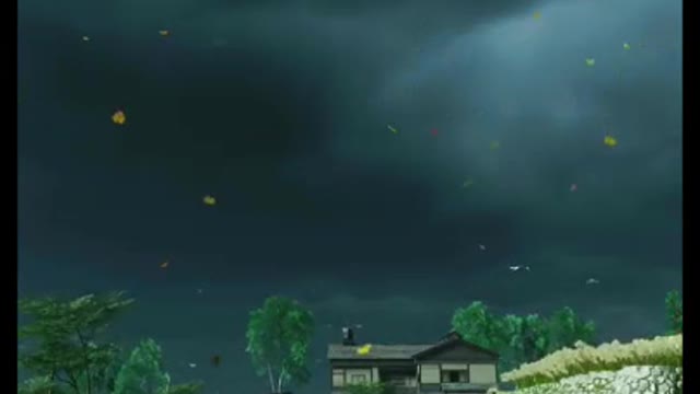 The cyclone is approaching