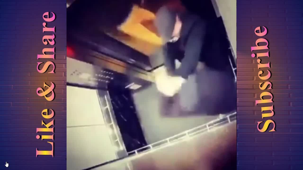 Young Man regrets it instantly after Spiiting on Un-Vaccinated 70 year Old in Elevator