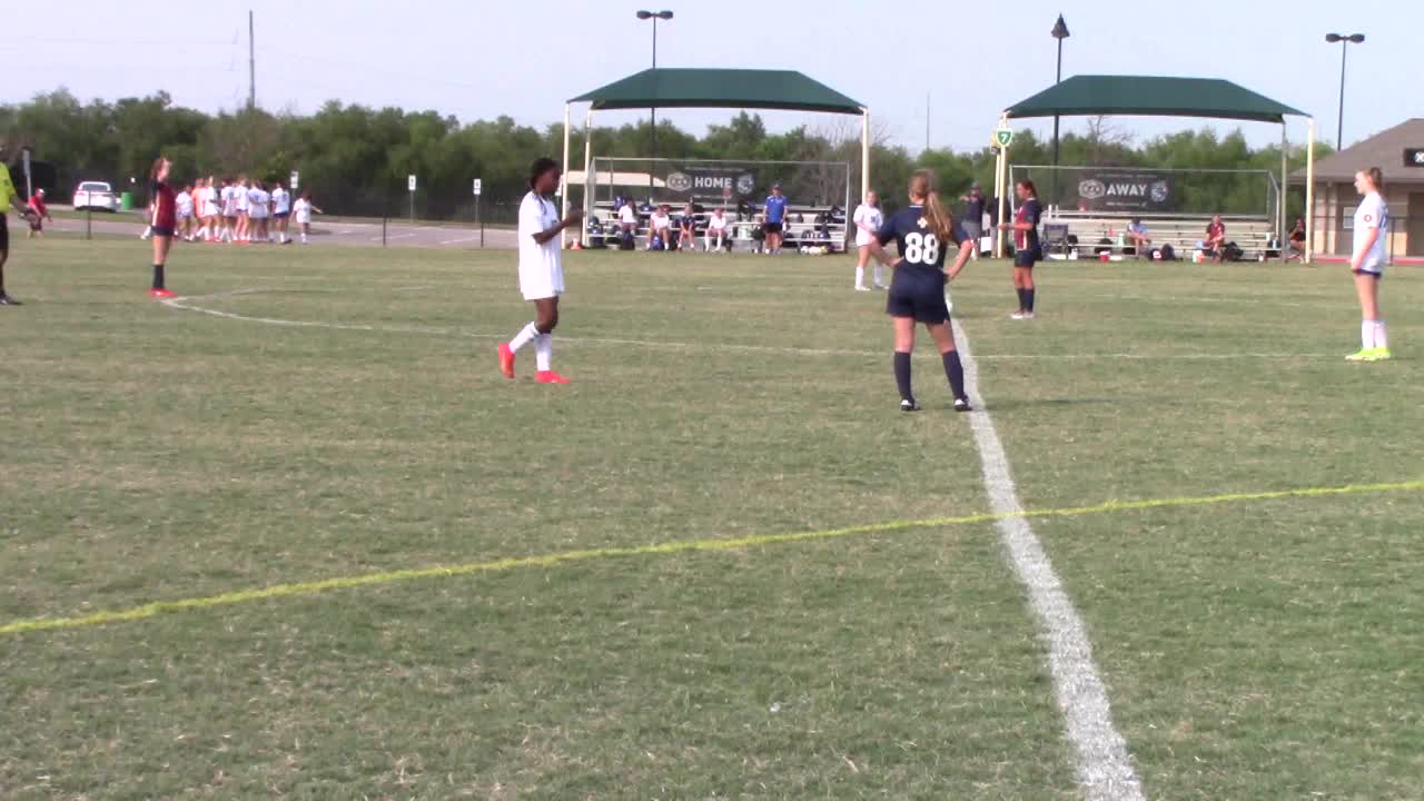 ECNL NTX RL Game 2 half 2 2021-22 season GU17