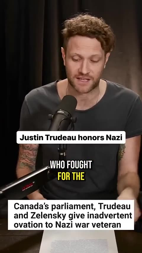 Ryan Long - Justin Trudeau’s Statement on Honoring a Nazi