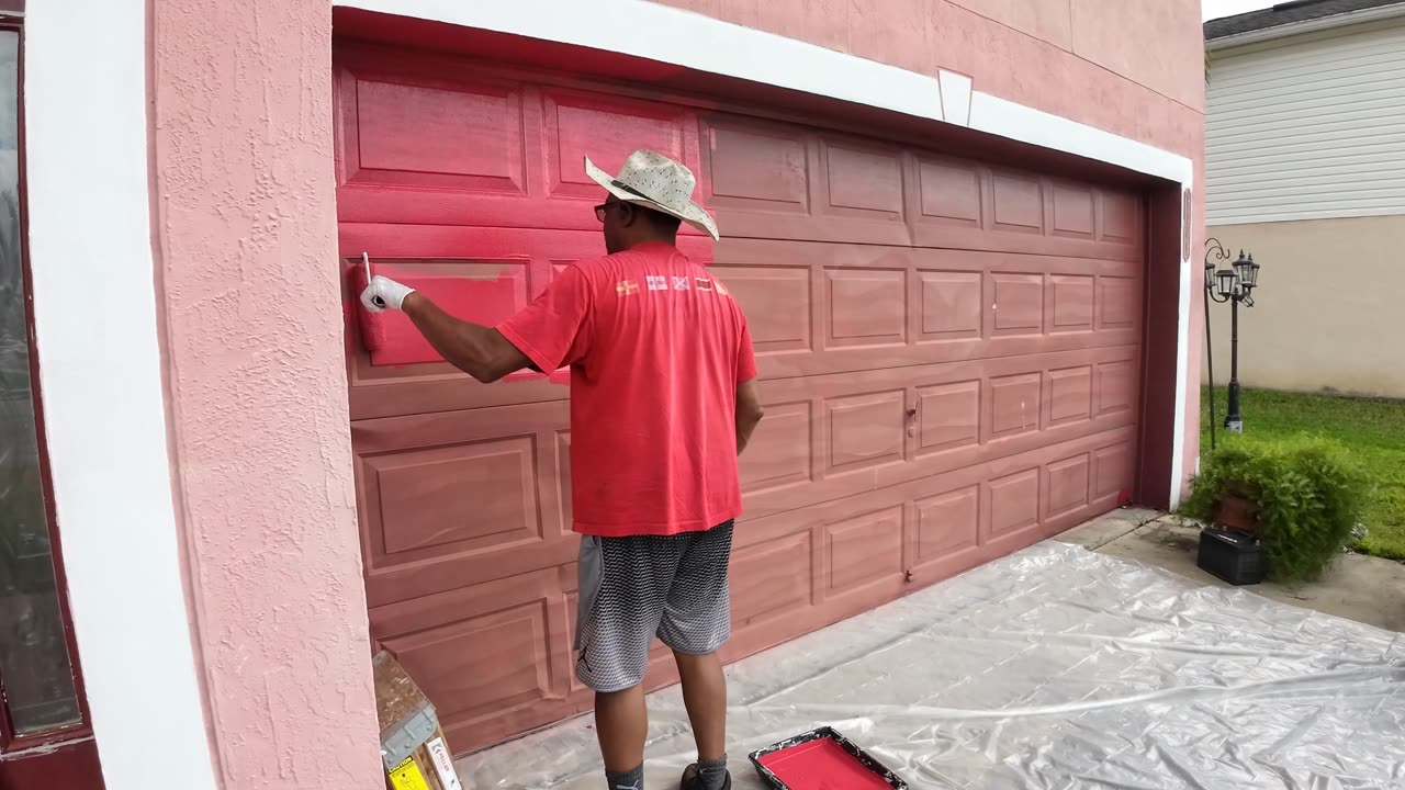 Front Of House, Front Door and Garage Makeover Reveal 2