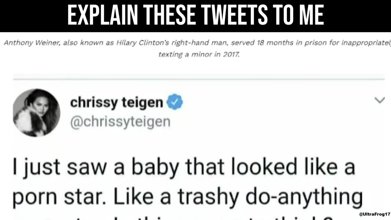 pedo Chrissy Teigen tweets