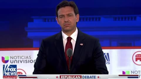 Why does DeSantis always looks like he smells stinky cheese