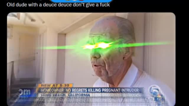 Ouch! Leave the Old Man alone