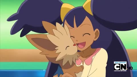 Pokemon Best Wishes Lenora’s Lillipup being adorable