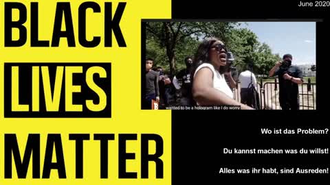 Who is Black Lives Matter (german translation)