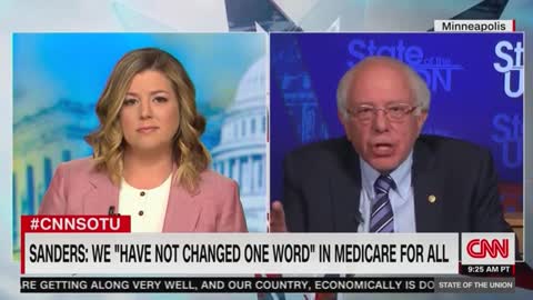 Sanders called Trump's trade tactics 'irrational,' but says he would also use tariffs