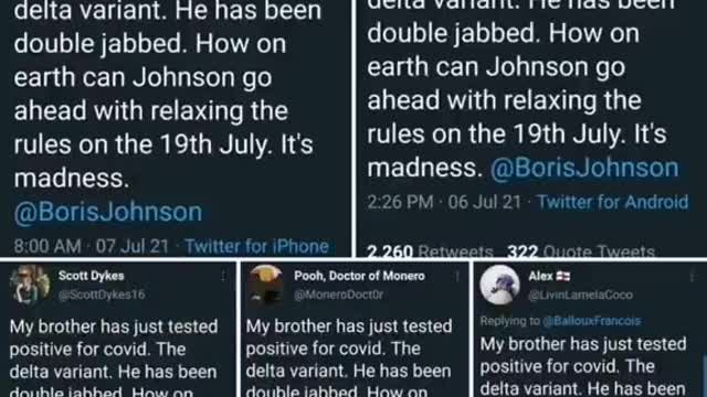 Twitter bots at full force